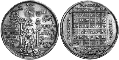 Photo of pagan 666 amulet