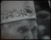 Baal sun symbol on Pope’s mitre