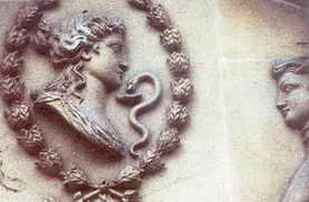 Serpent as a symbol of healing