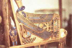 Winged serpent guardians